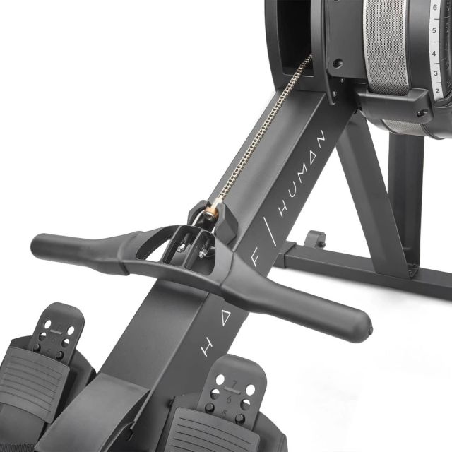 Half Human Air Rowing Machine