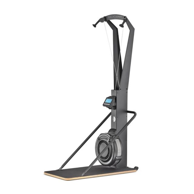Half Human Air Ski Machine with Floor Stand