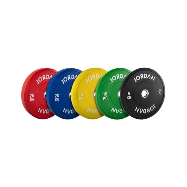 Jordan Coloured Rubber Bumper Plates