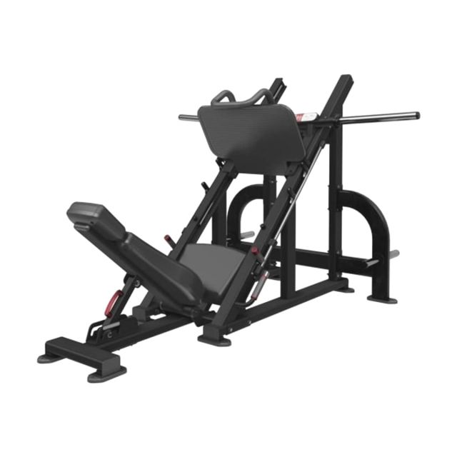 plate loaded Nautilus Angled Leg Press