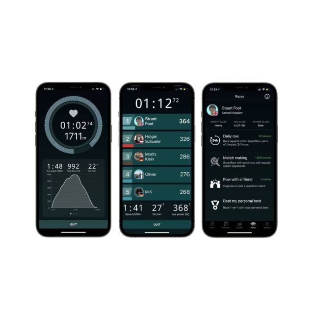 WaterRower SmartRow Power Meter - High Tech Rowing Stats