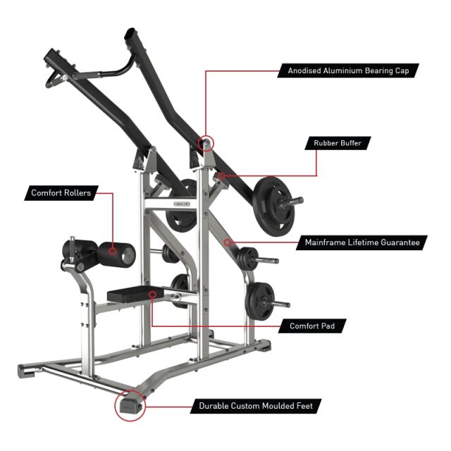 Exigo ISO Lateral Lat Pull-Down