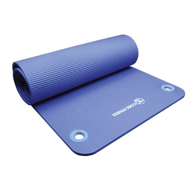 10mm core fitness mat with eyelets