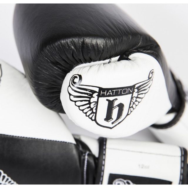 Hatton Pro Sparring Leather Velcro Gloves (Pair)