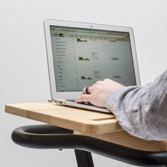 NOHRD Bike - Laptop Tray Desk Attachment